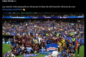 FIFA公布佛得角国家队集体照：最年轻世界杯淘汰赛参赛国