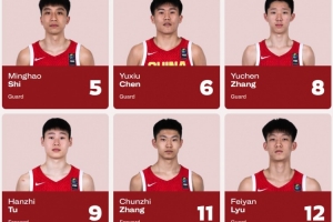 媒体人指出:面对连续的高强度比赛,中国U17男篮的球员们已经全力以赴