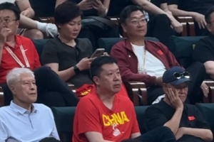 王治郅赵本山共赏男篮世预赛！蒋兴权宋小宝同场观战